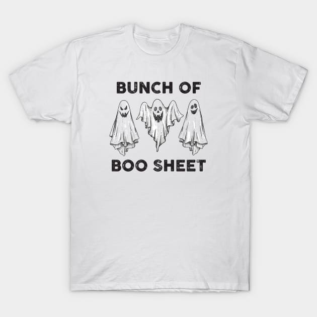 Bunch of Boo Sheet T-Shirt by TipsyCurator